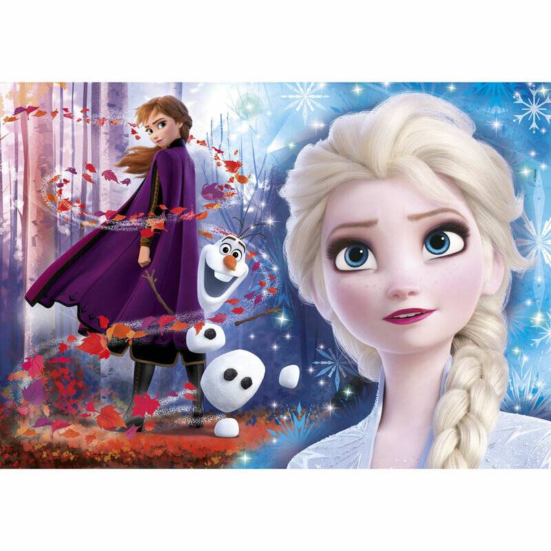 puzzle Frozen II junior Karton 104 Teile