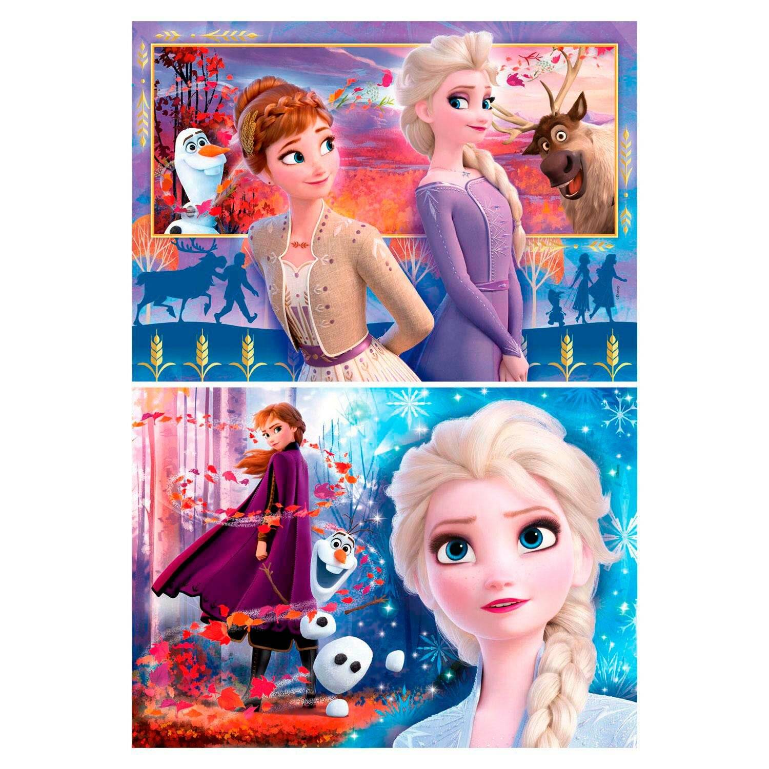 Clementoni Puzzle Disney Gefroren 2, 2x60tlg.