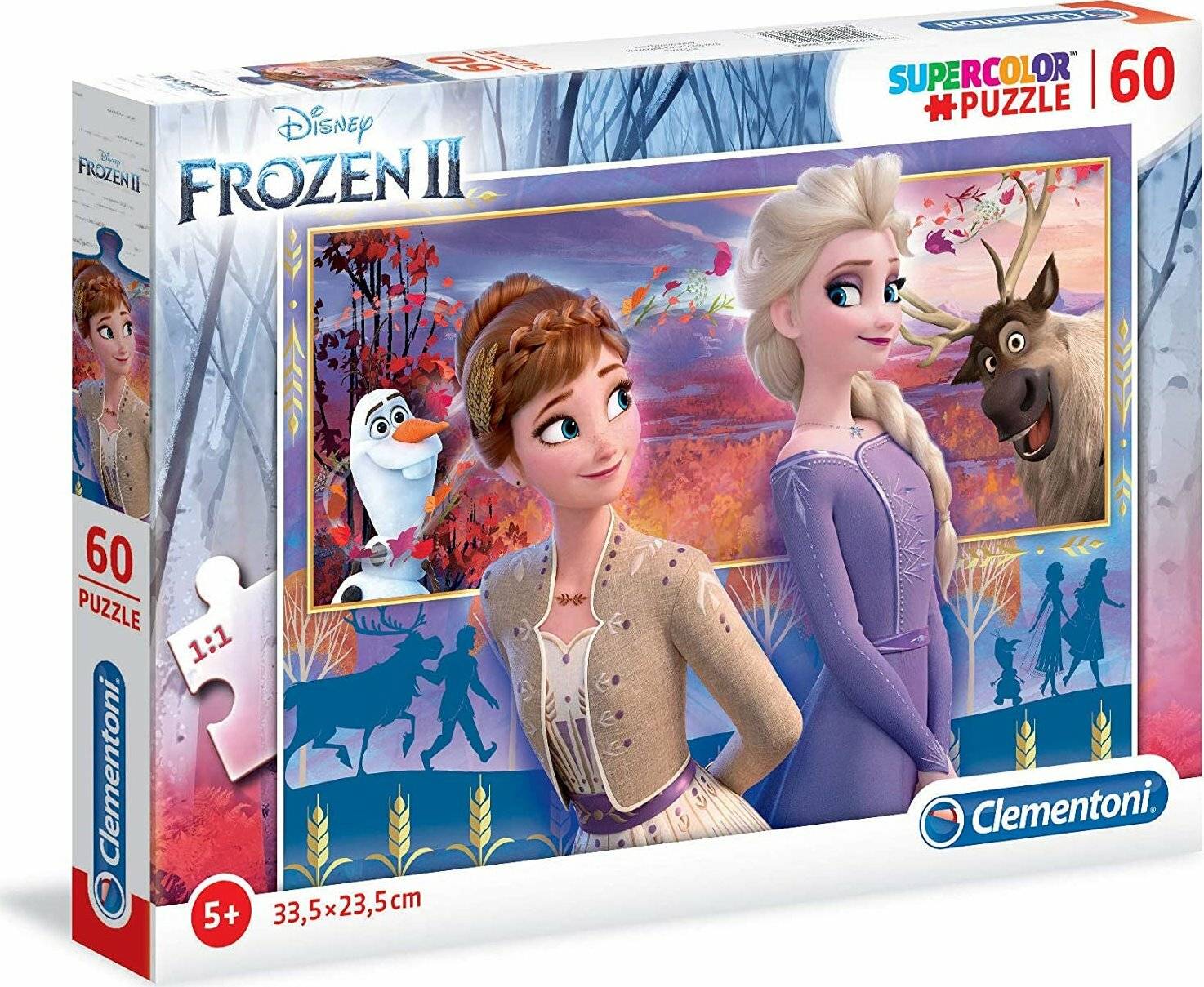 Clementoni Puzzle Disney Gefroren 2, 60Stück.