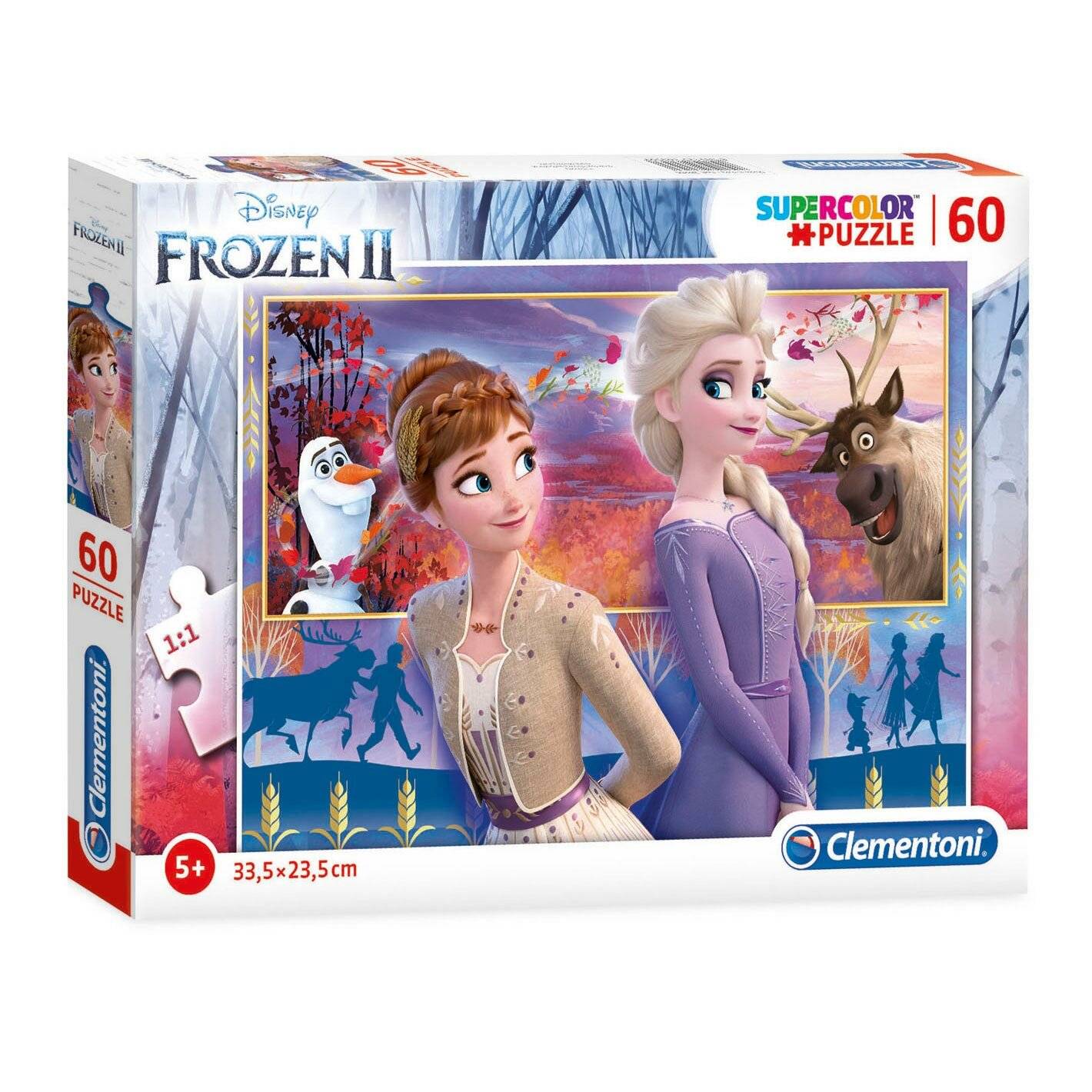 Clementoni Puzzle Disney Gefroren 2, 60Stück.