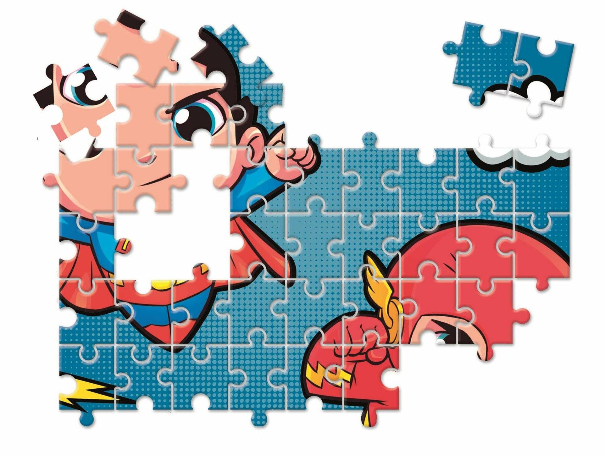 CLEMENTONI Puzzle DC Super Friends 10v1