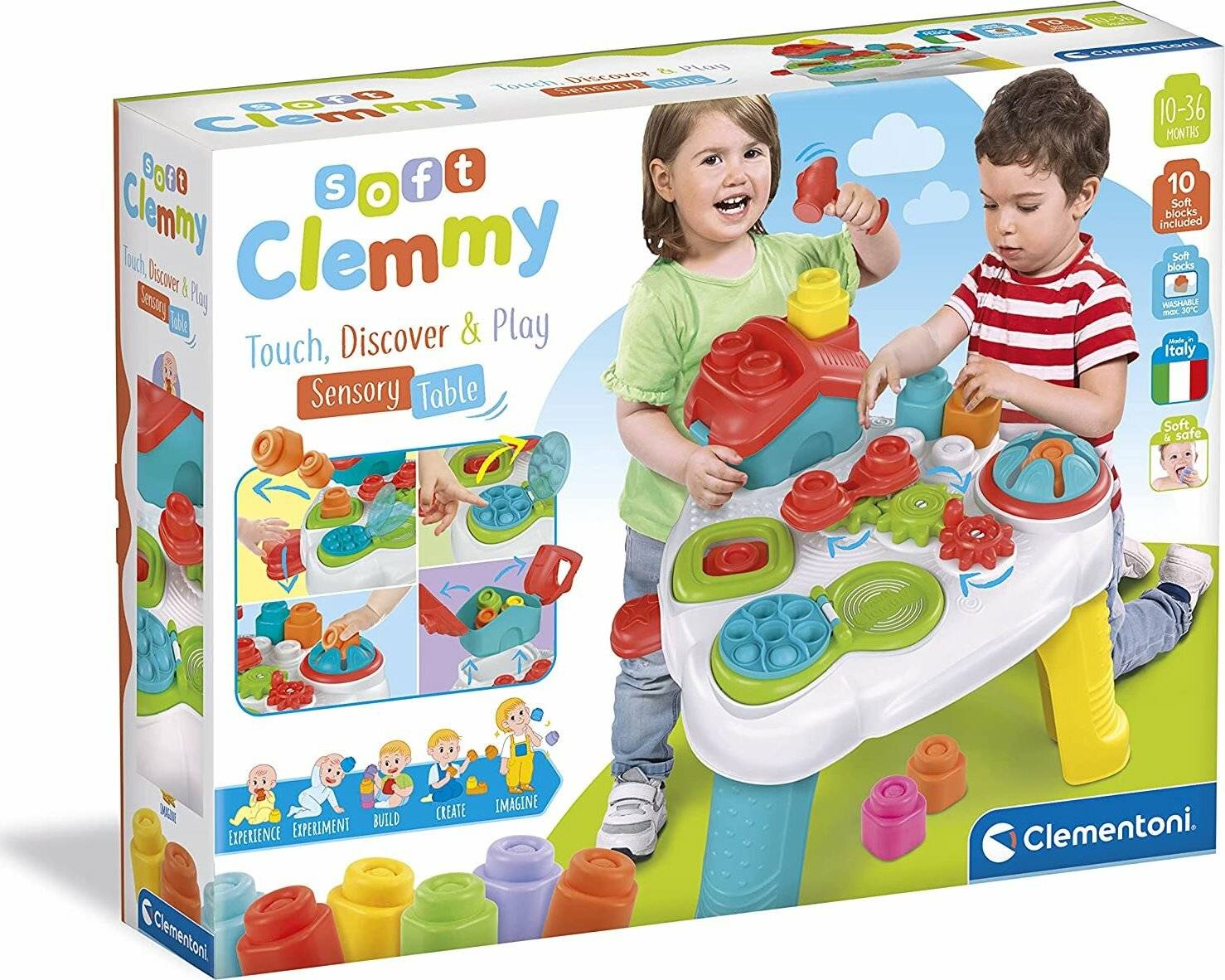 Clemmy baby - fröhlicher sensorischer Spieltisch