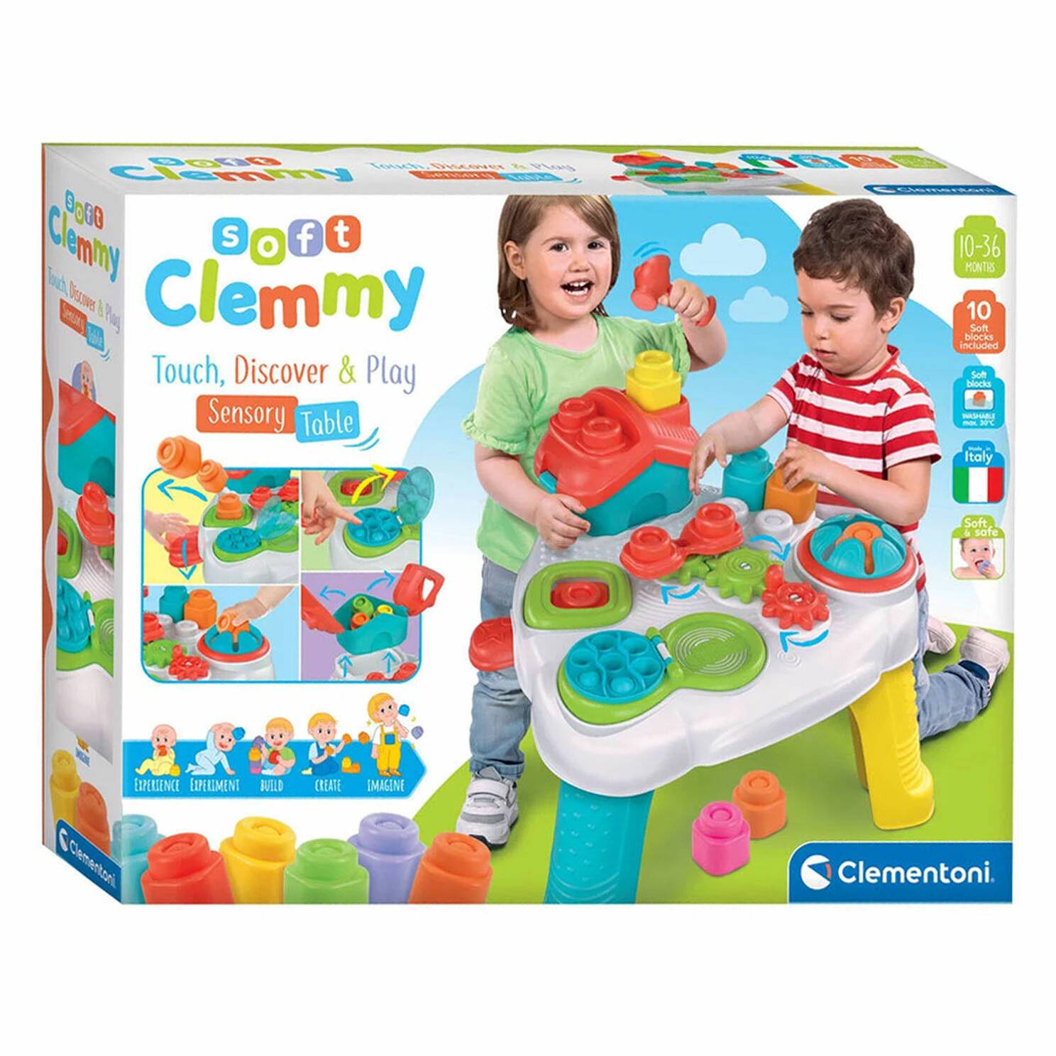 Clemmy baby - fröhlicher sensorischer Spieltisch