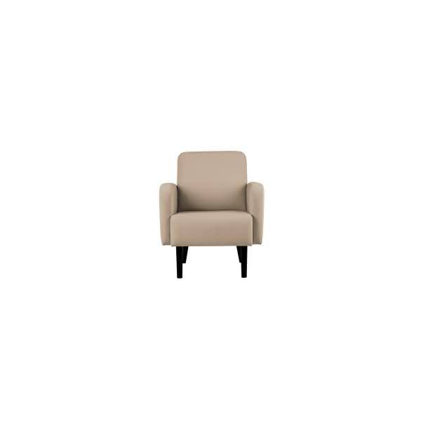 Sessel LISBOA LFTT.01.12 Stoff schwarz/elfenbein