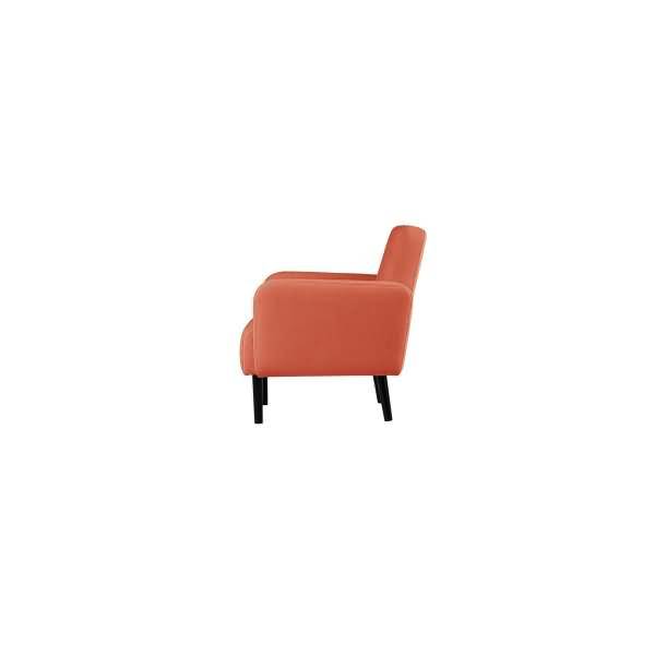 Sessel LISBOA LFTT.01.27 Stoff schwarz/rost