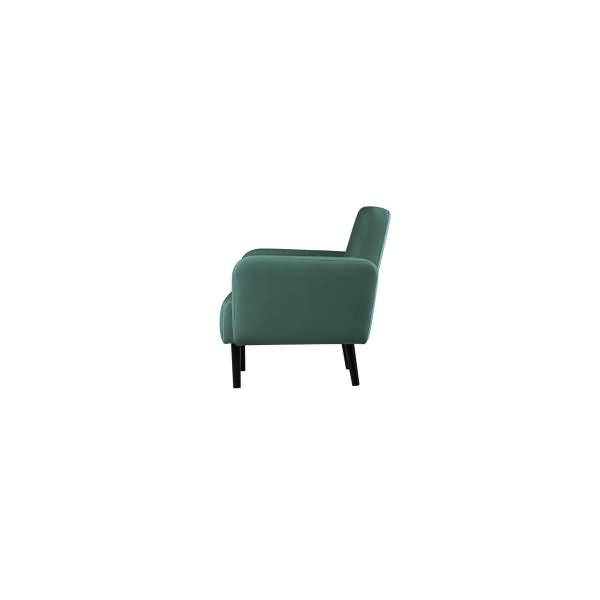 Sofa LISBOA LC2PT.01.08 2 Sitzer Stoff schwarz/grün