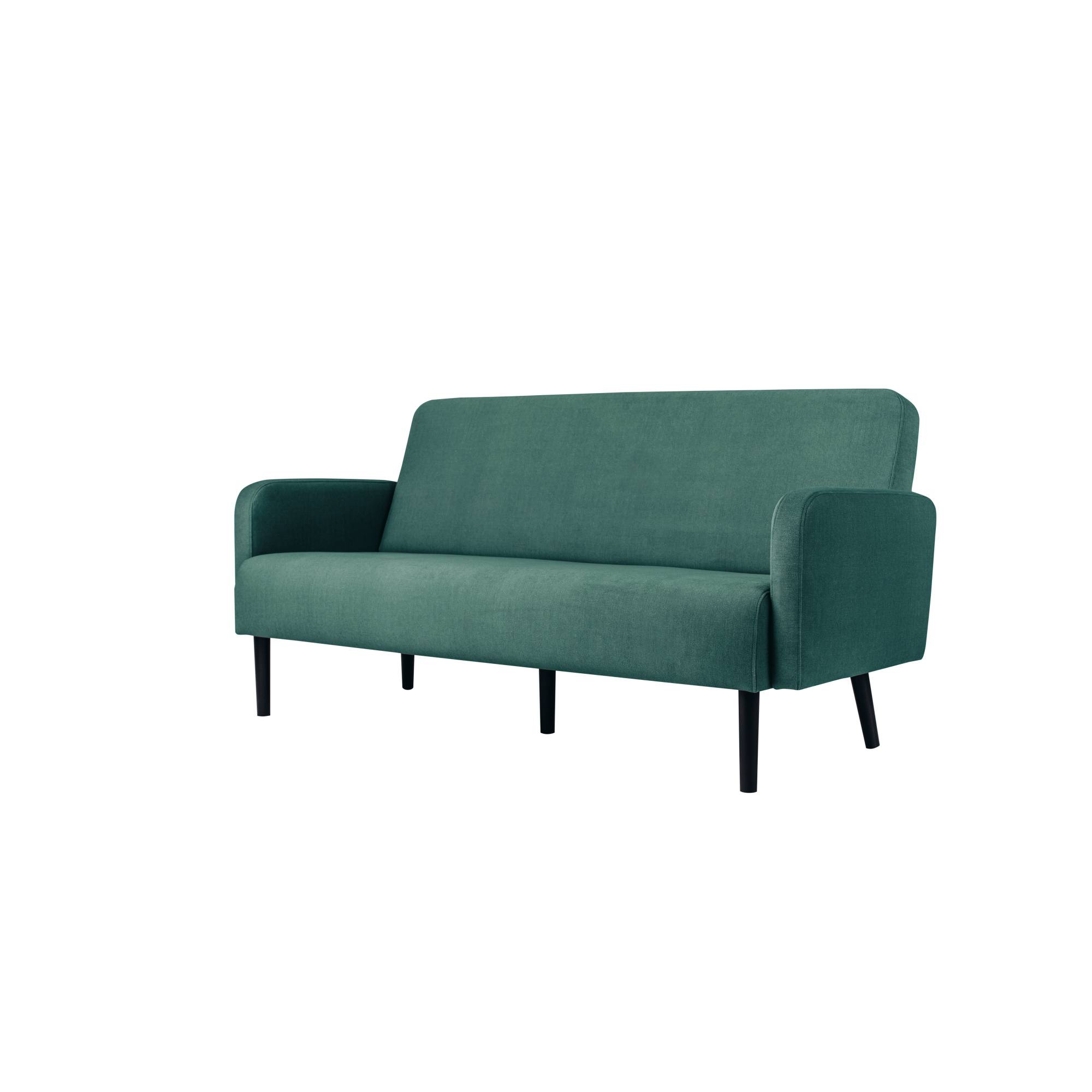 Paperflow Sofa LISBOA LC3PT.01.08 3Sitzer Stoff sw/gn