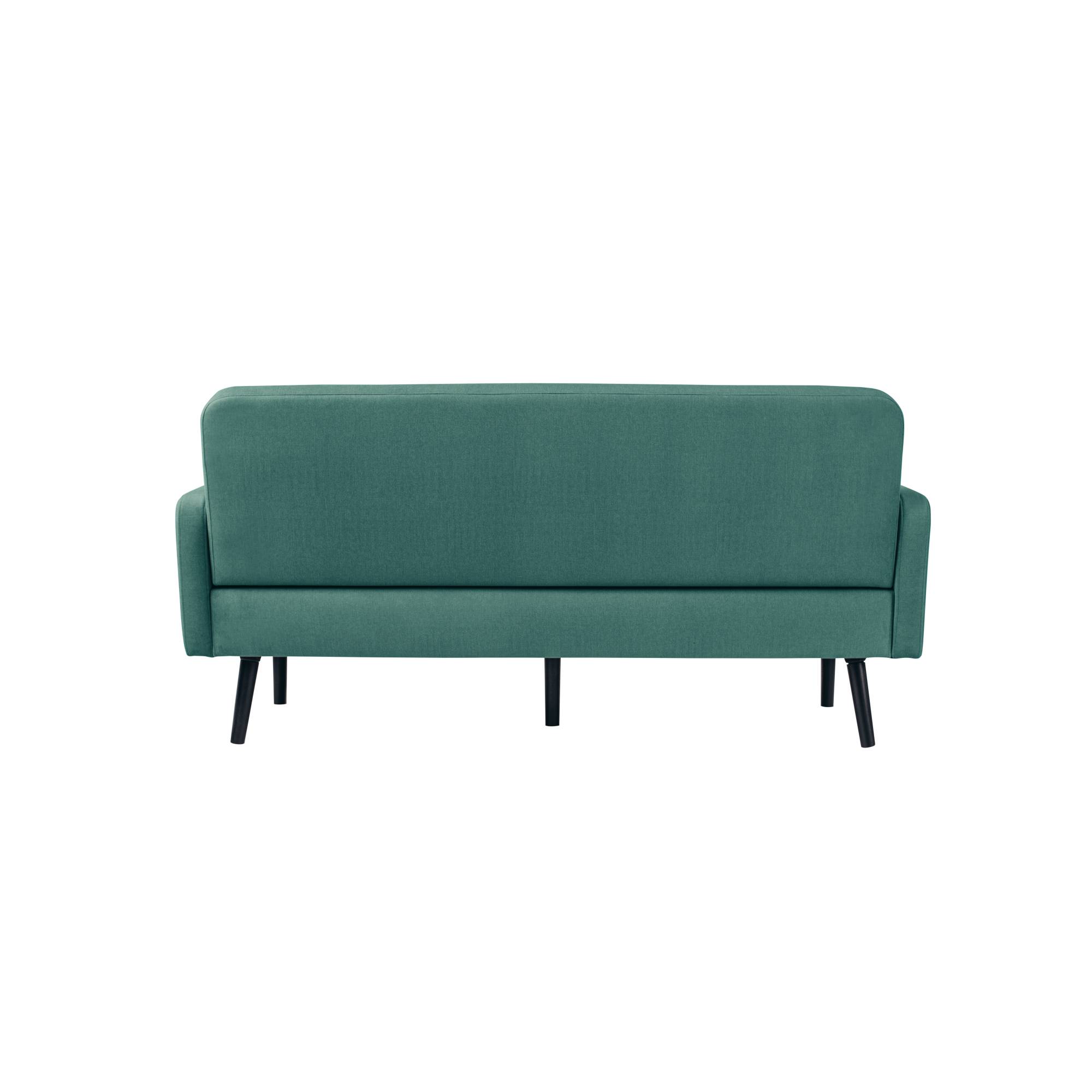 Paperflow Sofa LISBOA LC3PT.01.08 3Sitzer Stoff sw/gn