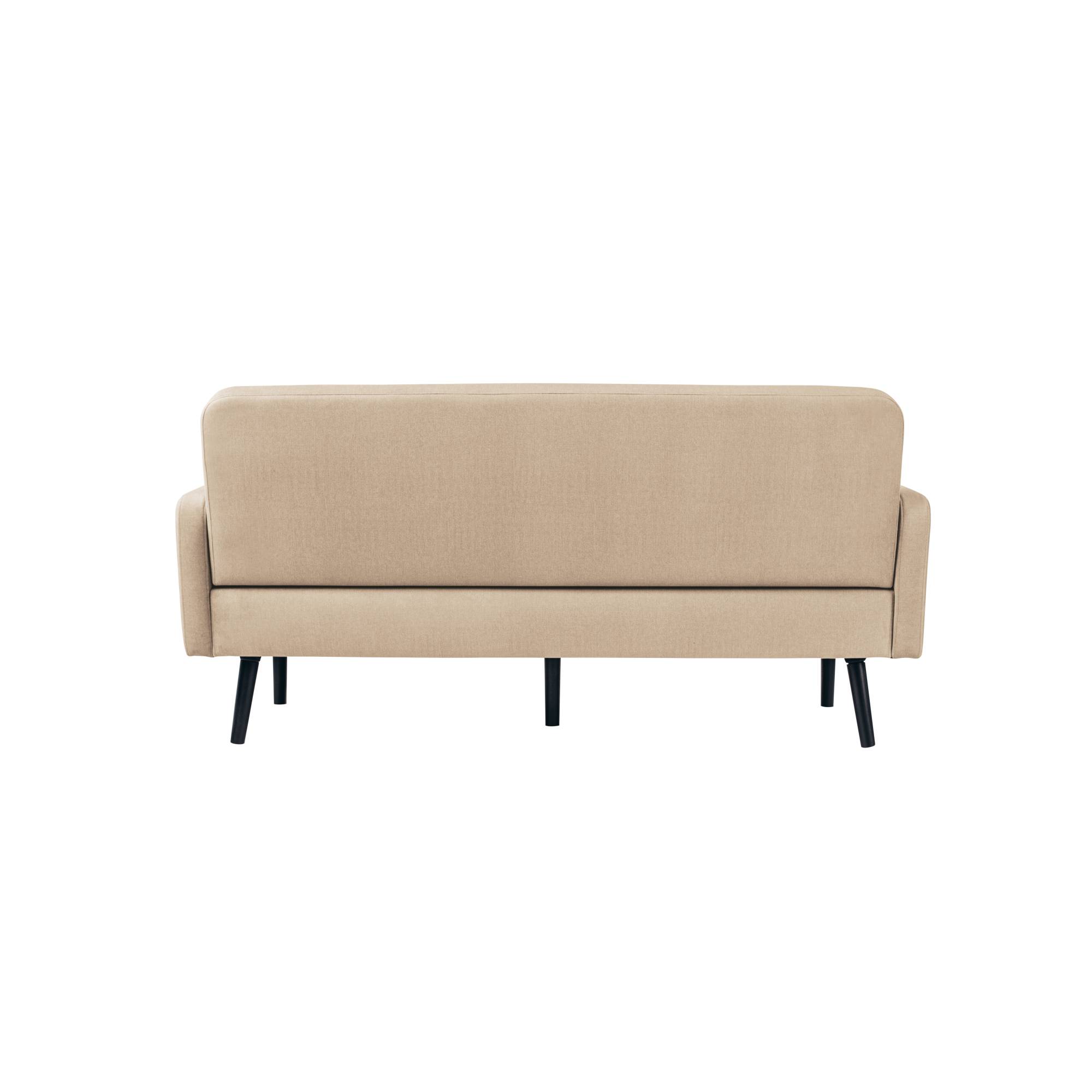 Paperflow Sofa LISBOA LC3PT.01.12 3Sitzer Stoff sw/el