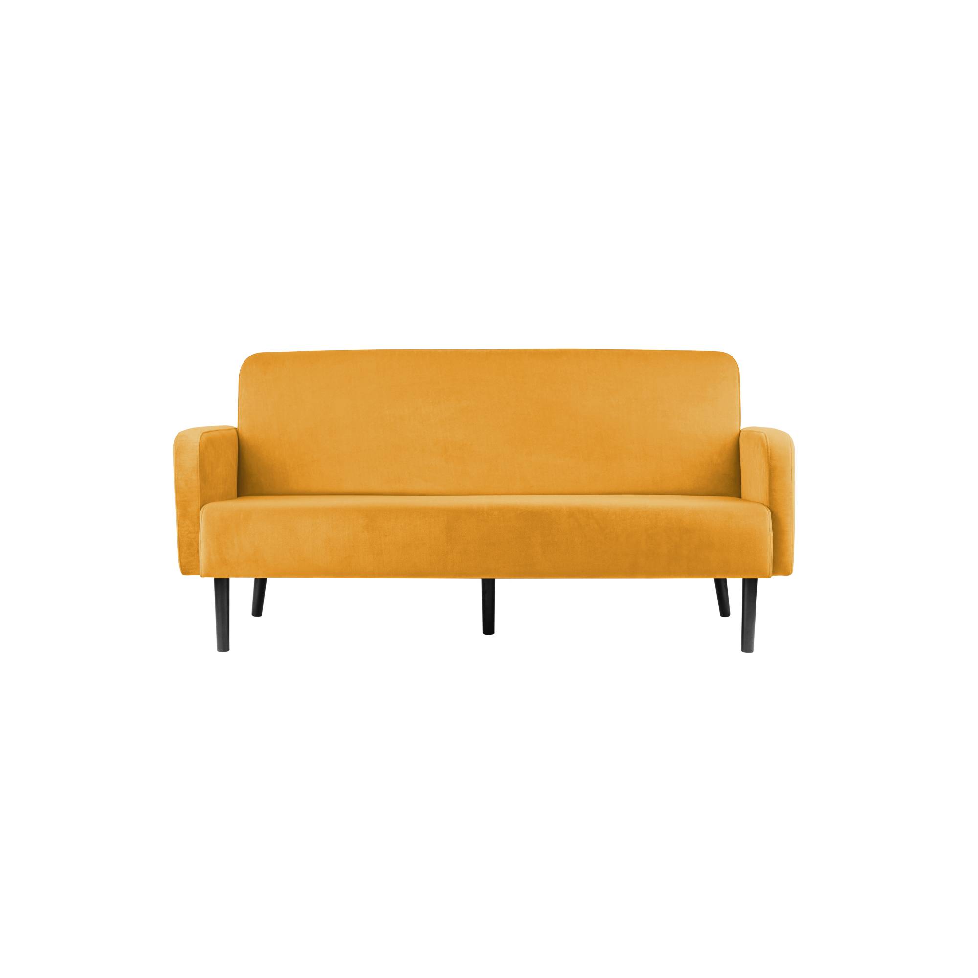 Paperflow Sofa LISBOA LC3PT.01.20 3Sitzer Stoff sw/sa