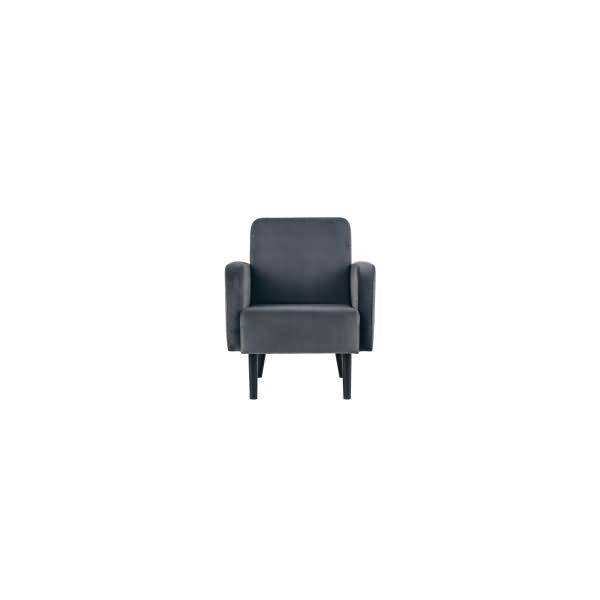 Sessel LISBOA LFTV.01.11 Samt schwarz/anthrazit