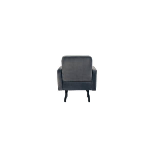 Sessel LISBOA LFTV.01.11 Samt schwarz/anthrazit