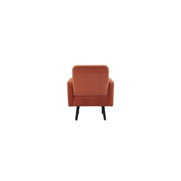 Sessel LISBOA LFTV.01.27 Samt schwarz/rost