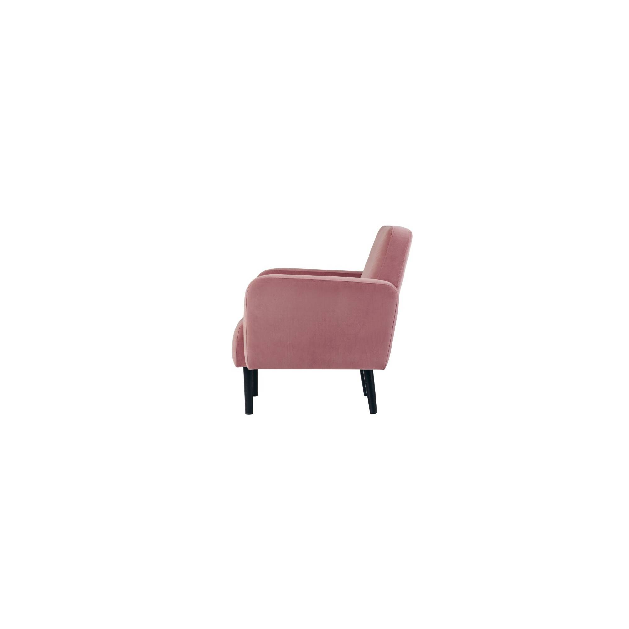 Paperflow Sofa LISBOA LC2PV.01.17 2Sitzer Samt sw/pi