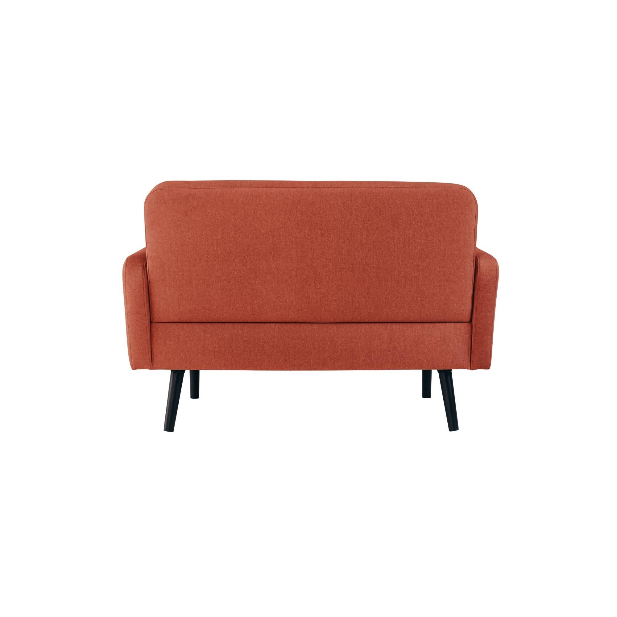 Paperflow Sofa LISBOA LC2PV.01.27 2Sitzer Samt sw/rs