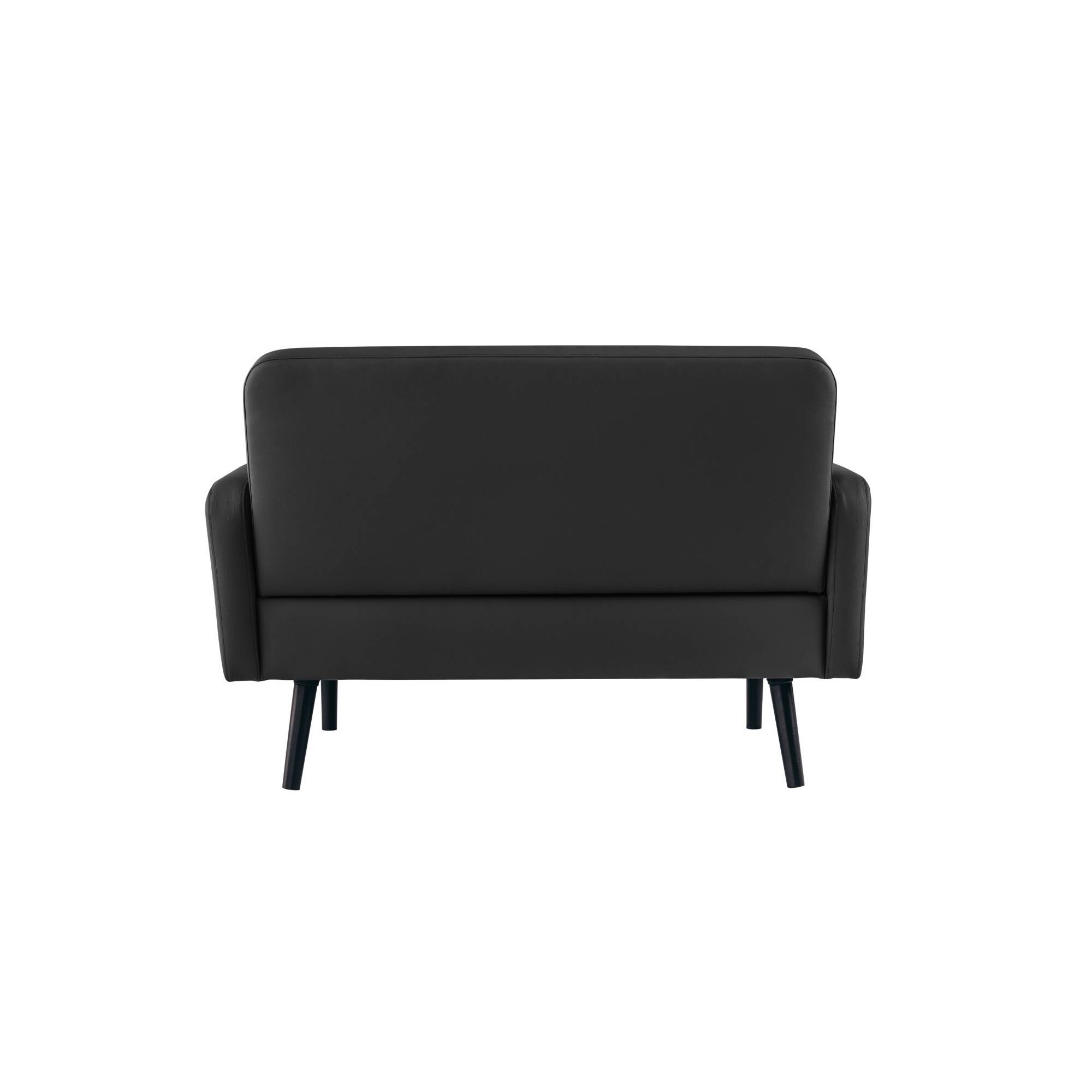 Paperflow Sofa LISBOA LC3PC.01.01 3Sitzer Kunstleder sw/sw