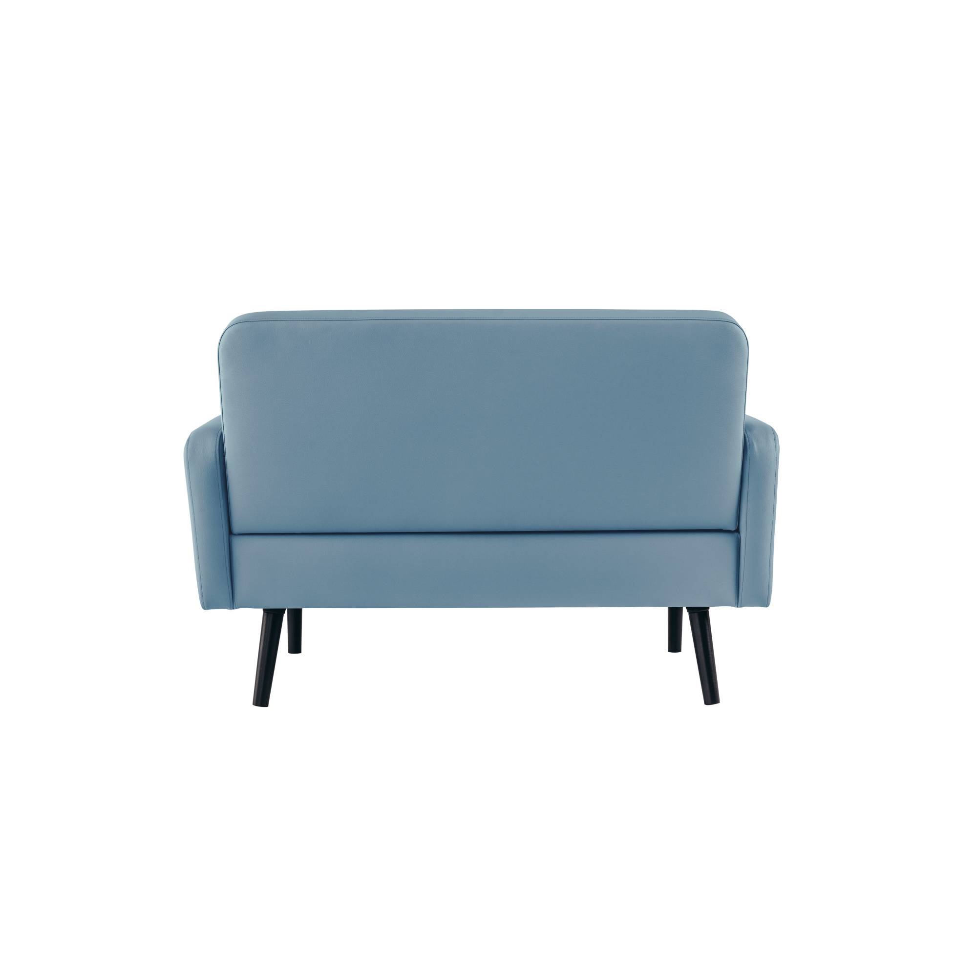 Paperflow Sofa LISBOA LC3PC.01.06 3Sitzer Kunstleder sw/bl