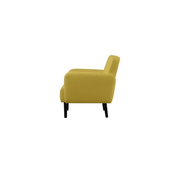 Sofa LISBOA LC2PC.01.08 2 Sitzer Kunstleder schwarz/grün