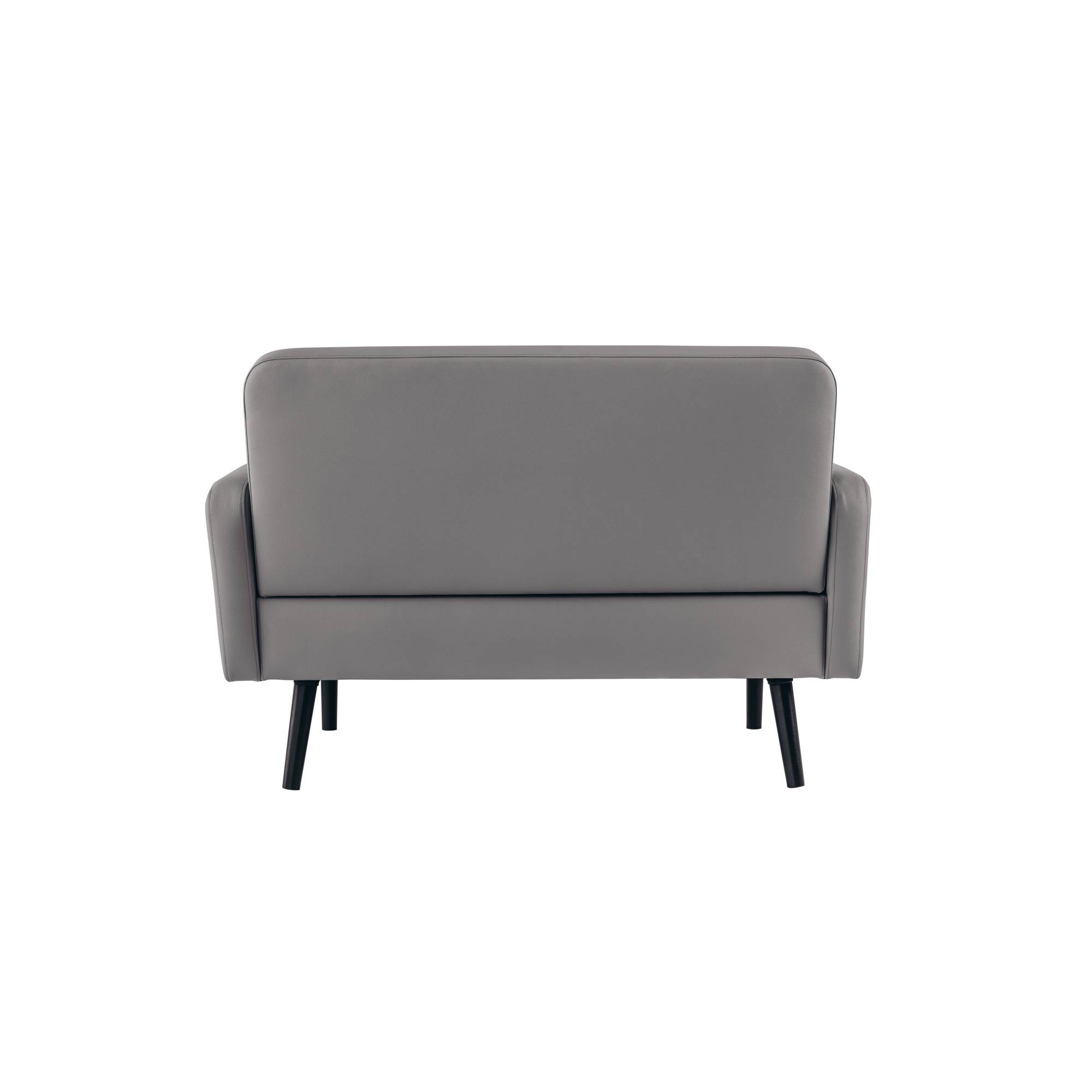 Paperflow Sofa LISBOA LC3PC.01.14 3Sitzer Kunstleder sw/gr