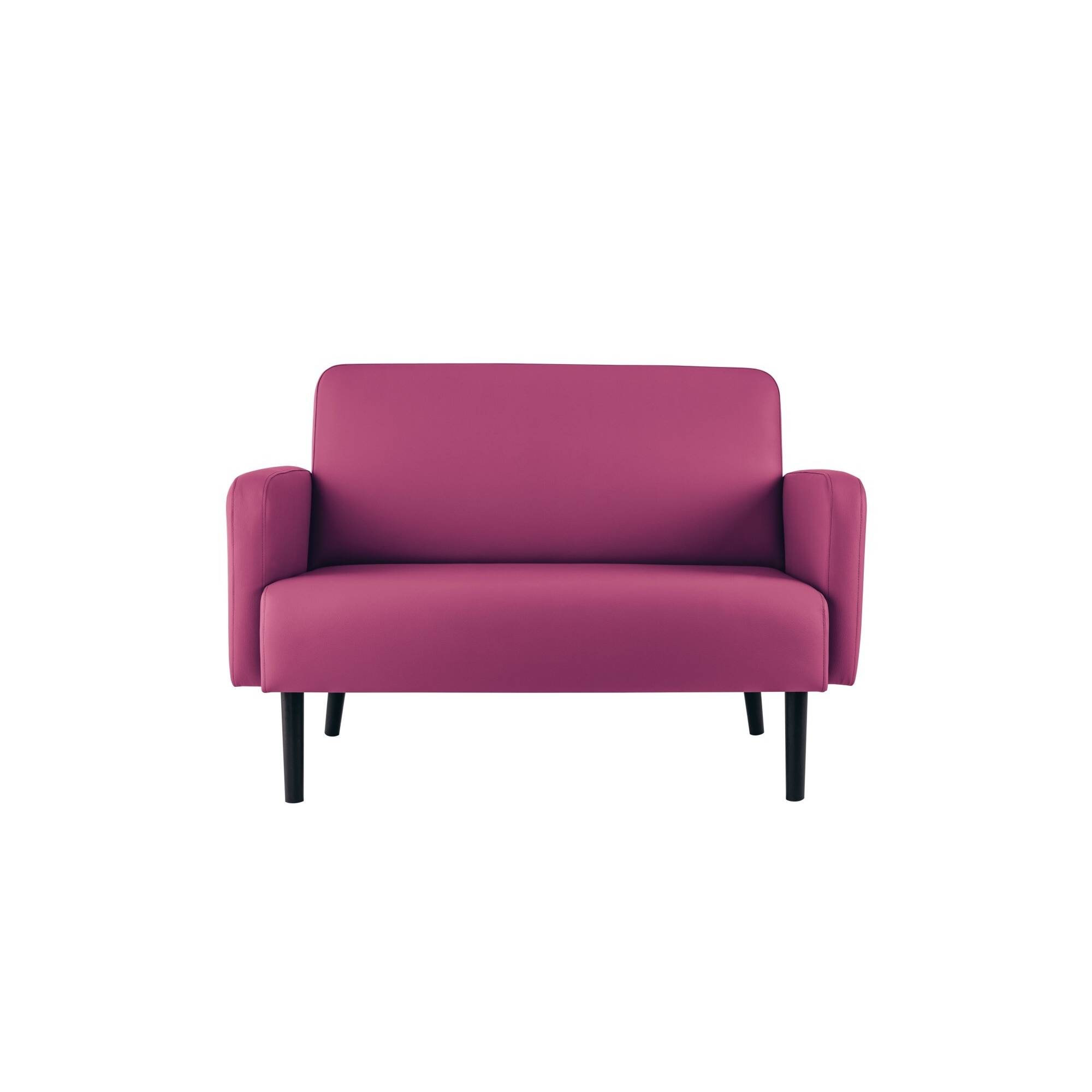 Paperflow Sofa LISBOA LC3PC.01.19 3Sitzer Kunstleder sw/li