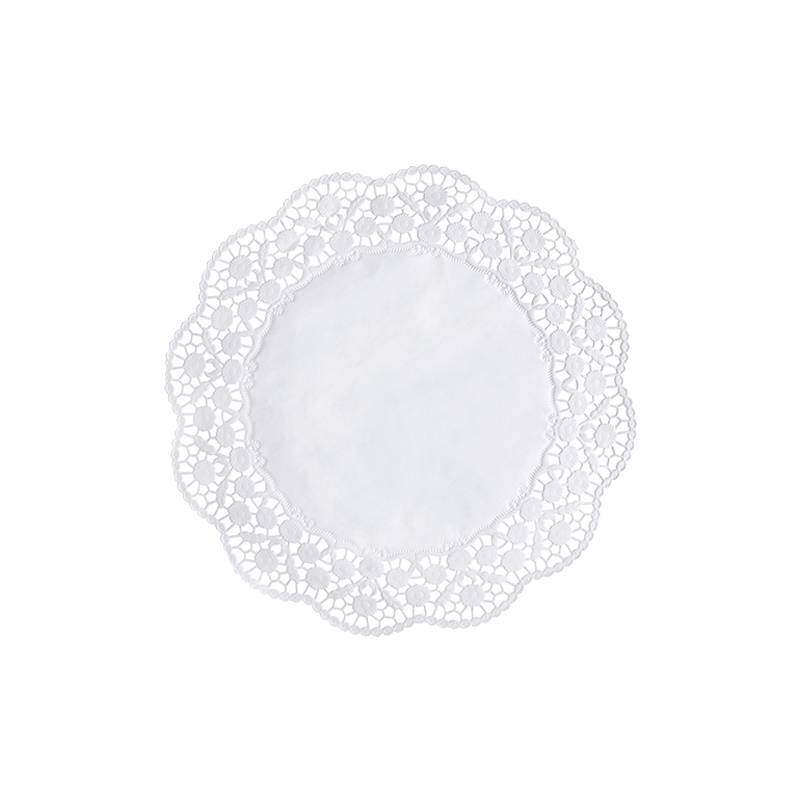 PAPSTAR Tortenspitze, rund, Durchmesser: 360 mm, weiß