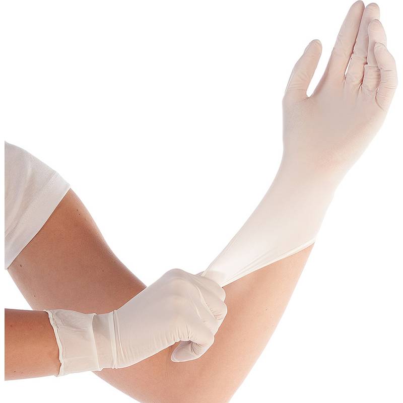 HYGOSTAR Synthetik-Handschuh Elastic, XL, weiß, puderfrei