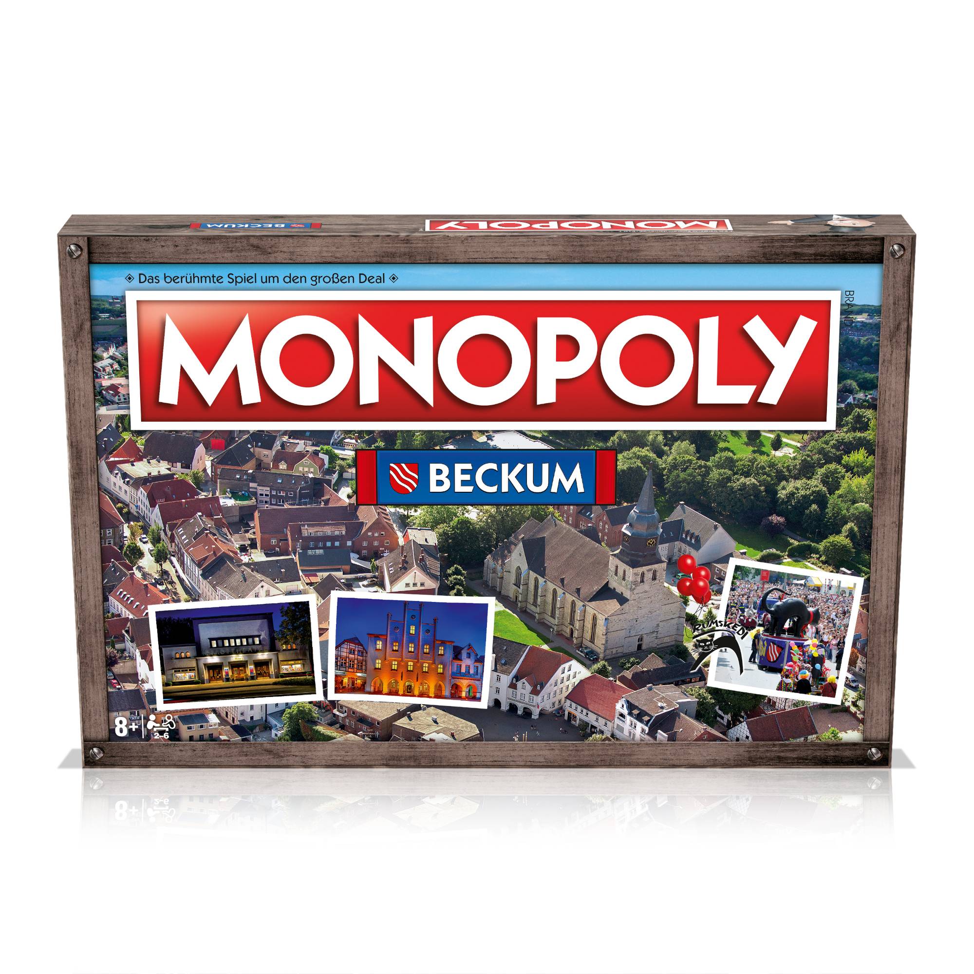 Monopoly - Beckum Gesellschaftsspiel Brettspiel Spiel