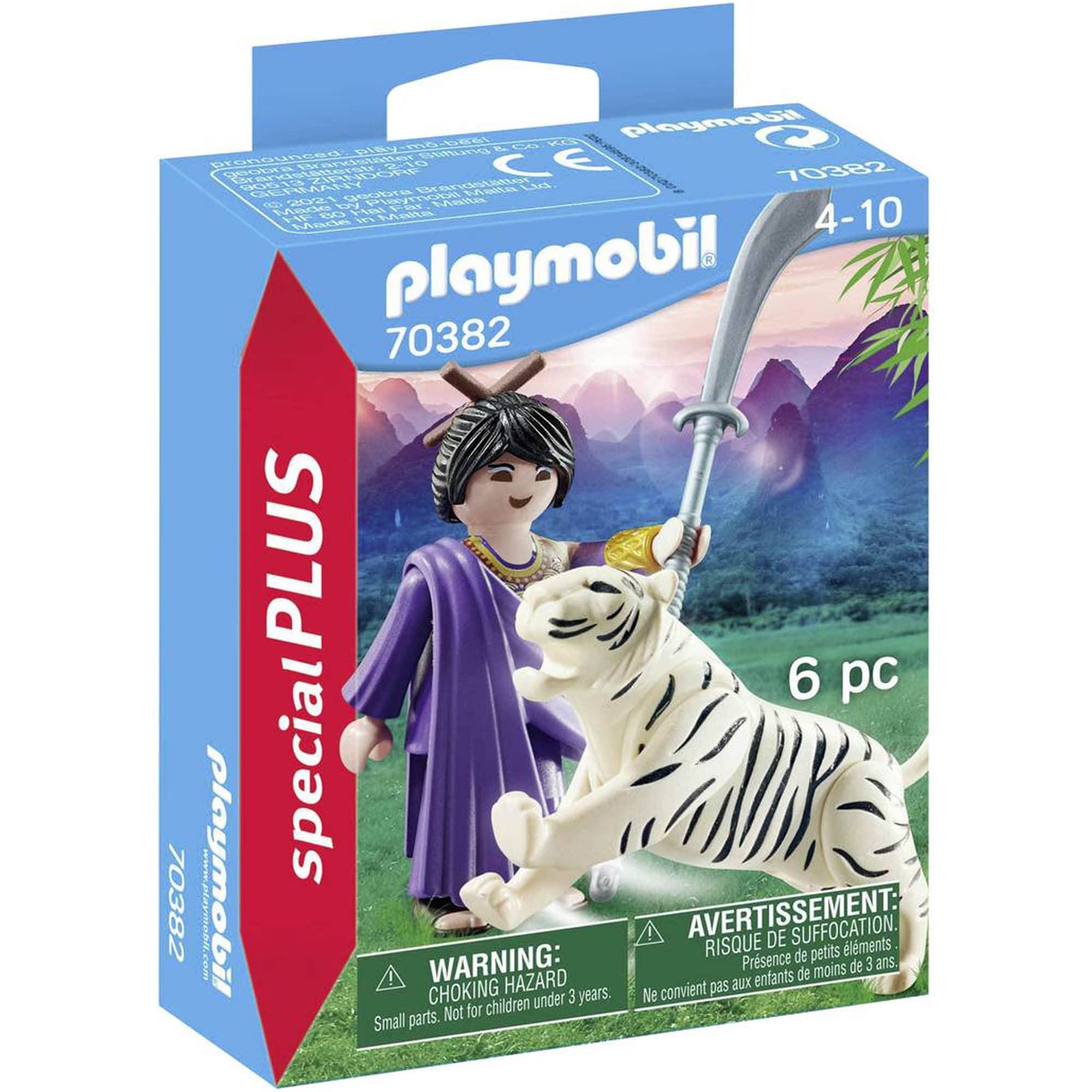 PLAYMOBIL® 70382 Asiakämpferin mit Tiger (SpecialPLUS)