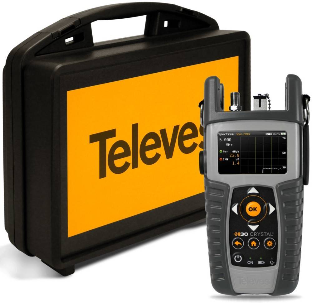 Televes Antennen Messgerät H30C-F