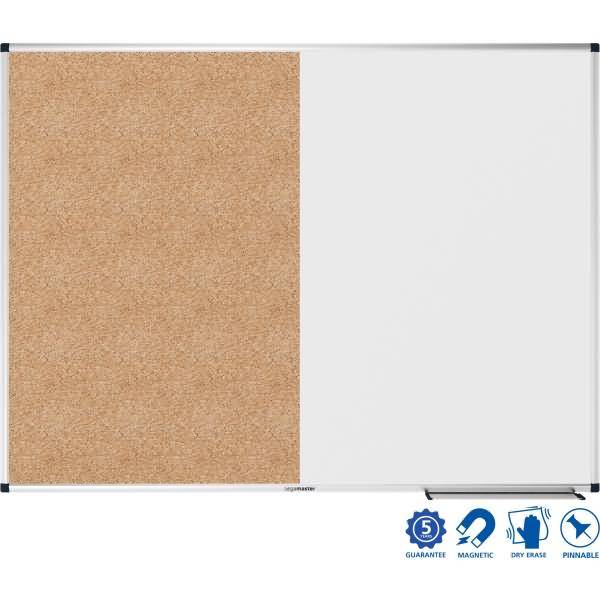Kombiboard Unite Kork/Whiteboard 90x120cm