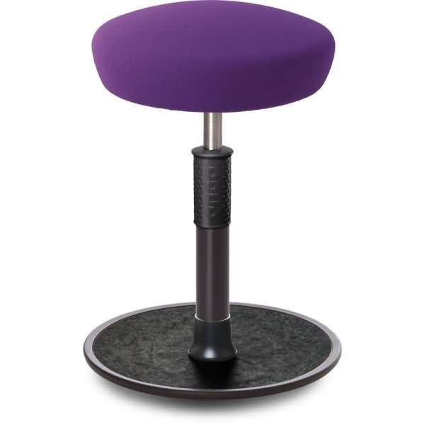 Sitz- Stehhocker Free Regular Hutsitz Gestrick Purpur schwarz /schwarz