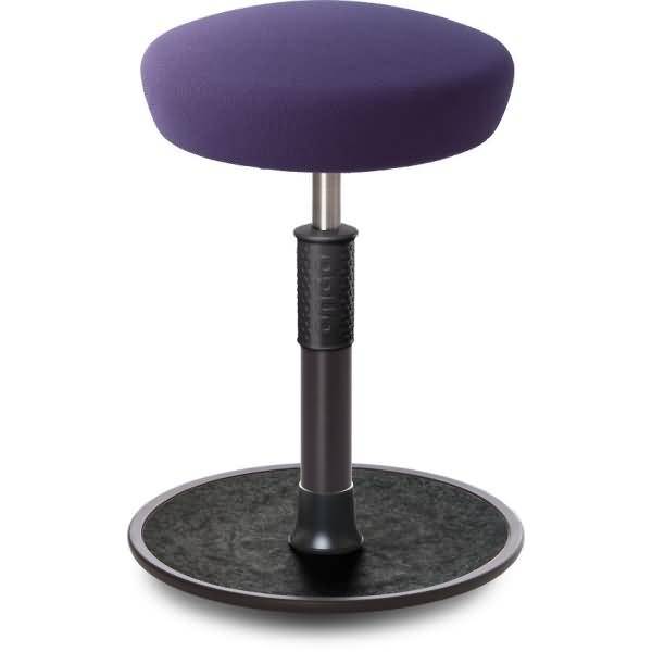 Sitz- Stehhocker Free Regular Hutsitz Gestrick Lila schwarz /schwarz