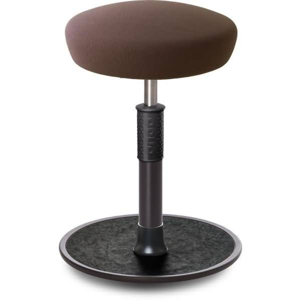 Sitz- Stehhocker Free Regular Hutsitz Gestrick Braun schwarz /schwarz