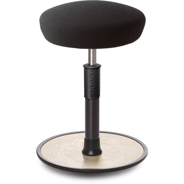 Sitz- Stehhocker Free Regular Hutsitz Gestrick schwarz schwarz /cremeweiß