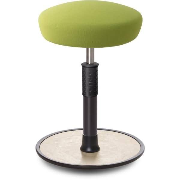 Sitz- Stehhocker Free Regular Hutsitz Gestrick Hellgrün schwarz /cremeweiß