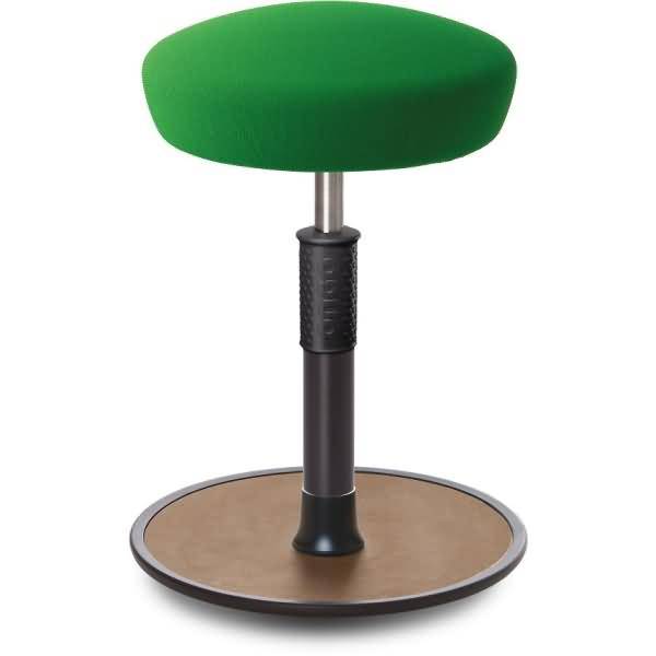 Sitz- Stehhocker Free Regular Hutsitz Gestrick Grün schwarz /Natur