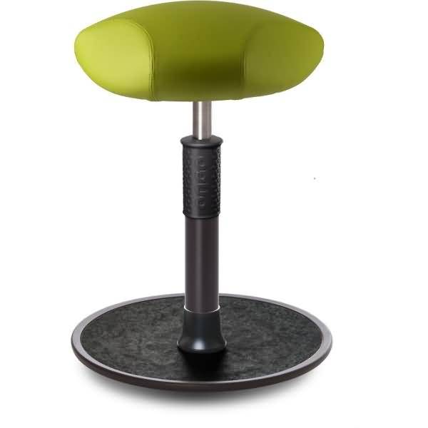 Sitz- Stehhocker Free Regular Triangel Gestrick Hellgrün schwarz /schwarz