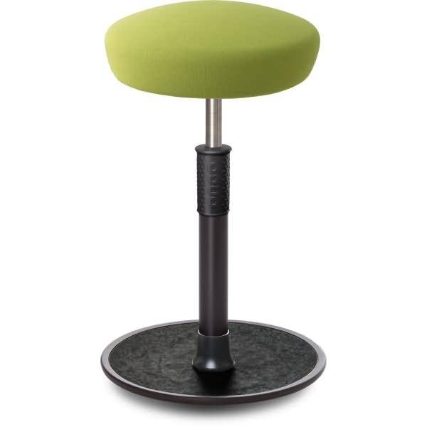Sitz- Stehhocker Free Tall Hutsitz Gestrick Hellgrün schwarz /schwarz