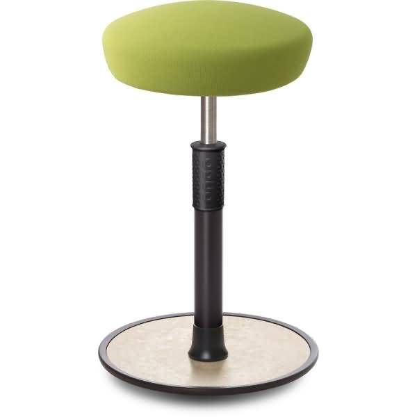 Sitz- Stehhocker Free Tall Hutsitz Gestrick Hellgrün schwarz /cremeweiß