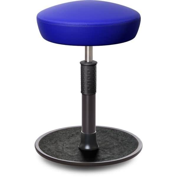 Sitz- Stehhocker Free Regular Hutsitz skai Kunstleder blau schwarz /schwarz