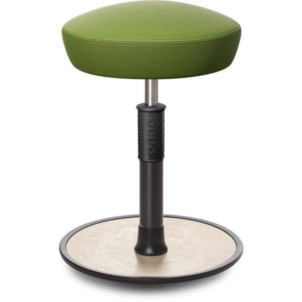 Sitz- Stehhocker Free Regular Hutsitz skai Nature Base h.grün schwarz /creme