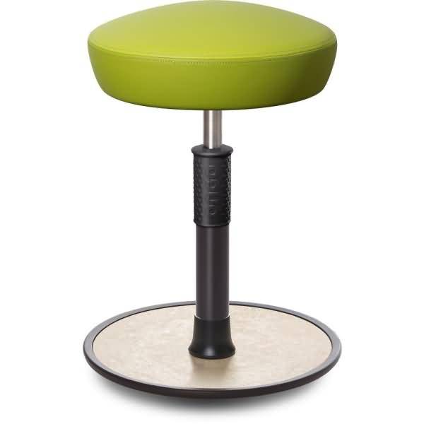 Sitz- Stehhocker Free Regular Hutsitz skai Kunstleder h.grün schwarz /creme