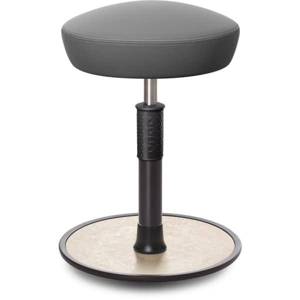 Sitz- Stehhocker Free Regular Hutsitz skai Dynactiv Makari 160 Grau sw. /creme