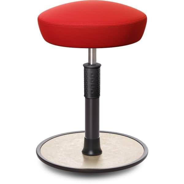 Sitz- Stehhocker Free Regular Hutsitz skai Dynactiv Makari 160 Rot schw. /creme