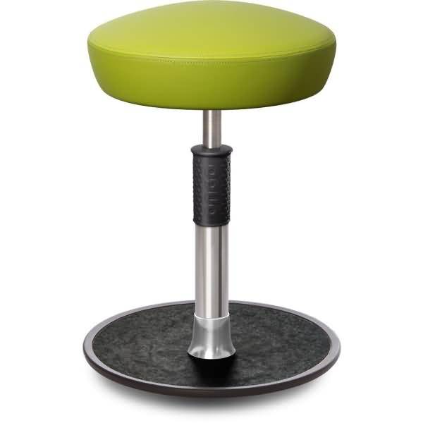 Sitz- Stehhocker Free Regular Hutsitz skai Kunstleder h.grün Chrom /schwarz