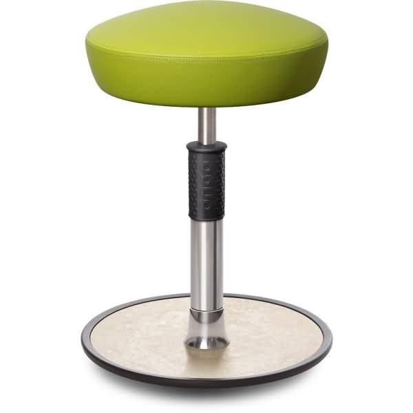 Sitz- Stehhocker Free Regular Hutsitz skai Kunstleder Hellgrün chrom /creme