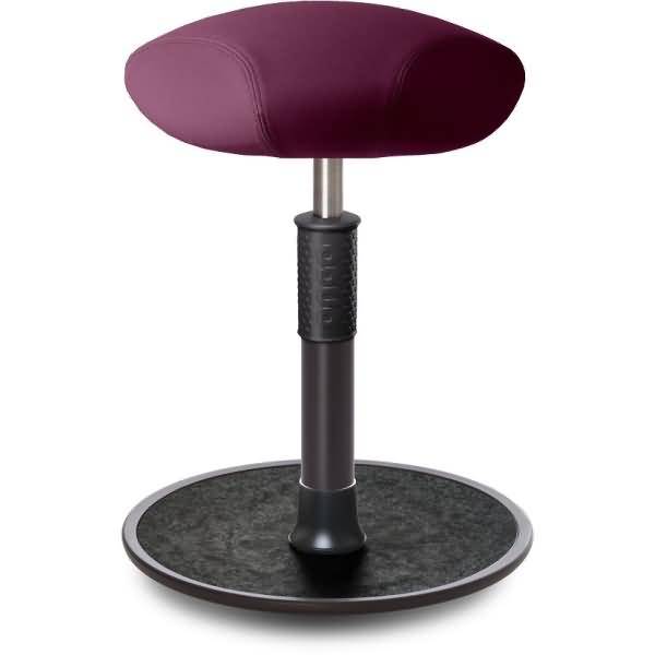 Sitz- Stehhocker Free Regular Triangel skai Nature Base Lila schw. /schw.