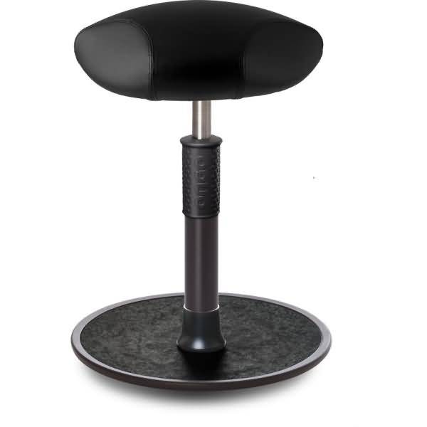 Sitz- Stehhocker Free Regular Triangel skai Kunstleder schw. schw. /schw.