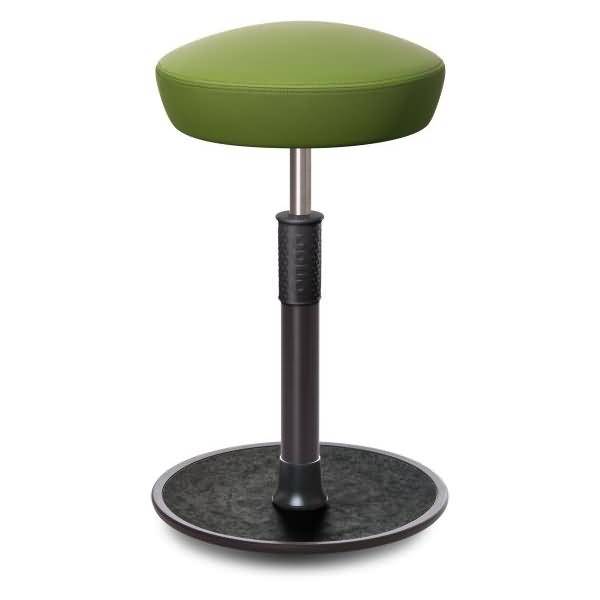 Sitz- Stehhocker Free Tall Hutsitz skai Nature Base Hellgrün schwarz /schwarz