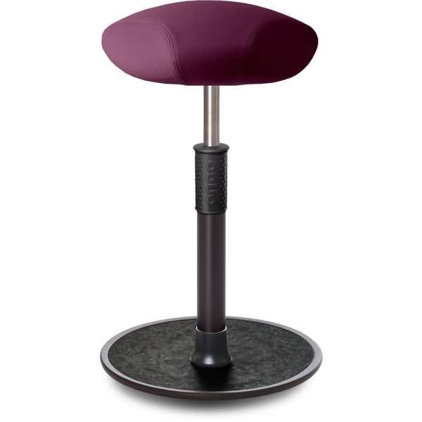 Sitz- Stehhocker Free Tall Triangel skai Nature Base Lila schwarz /schwarz